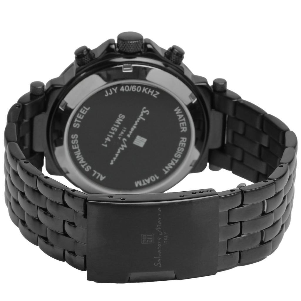 [Salvatore Mara] Wristwatch Radio Solar Chronograph Fully Auto Calendar Limited Model Italian Brand Analog Display Men's [Magazine Model] [Product]