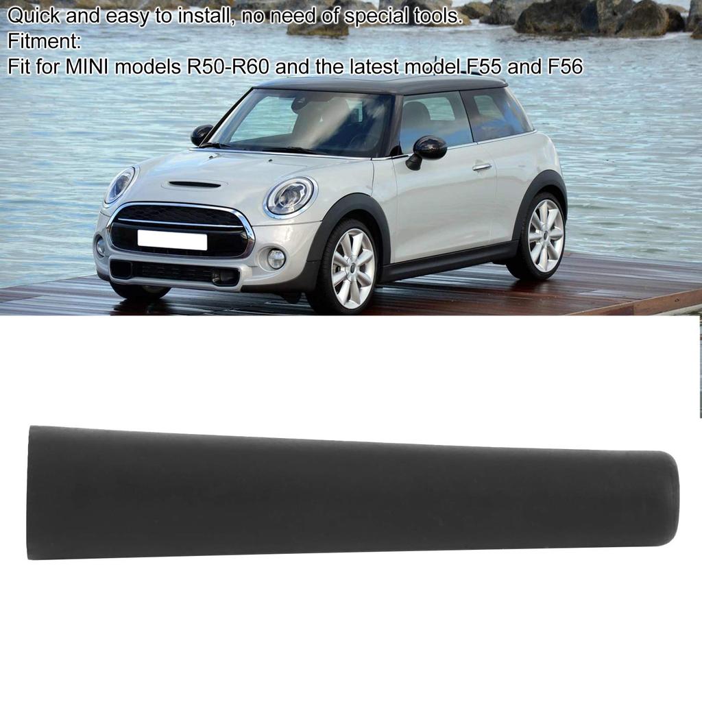 MINI Sport R50 R60 F55 F56 Short Antenna, Easy Installation, Premium Metal and Rubber, OE 65202296772