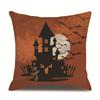 Halloween Linen Pillow Cover Printed Pillow Supply Cushion Cover