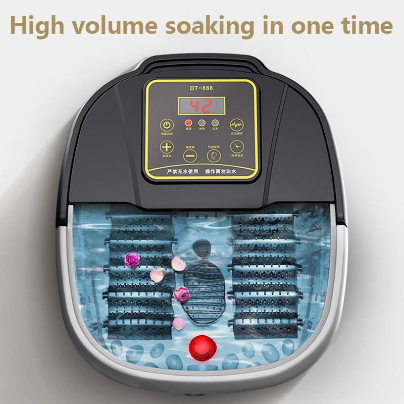 Household Fully Automatic Massage Heating Foot Bath Fumigation Foot Bath Bucket Electric Constant Temperature Foot Spa Basin
