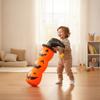 Inflatable Pumpkin with Witch Hat Spooky Stacked Jack-O'-Lantern Eye-Catching