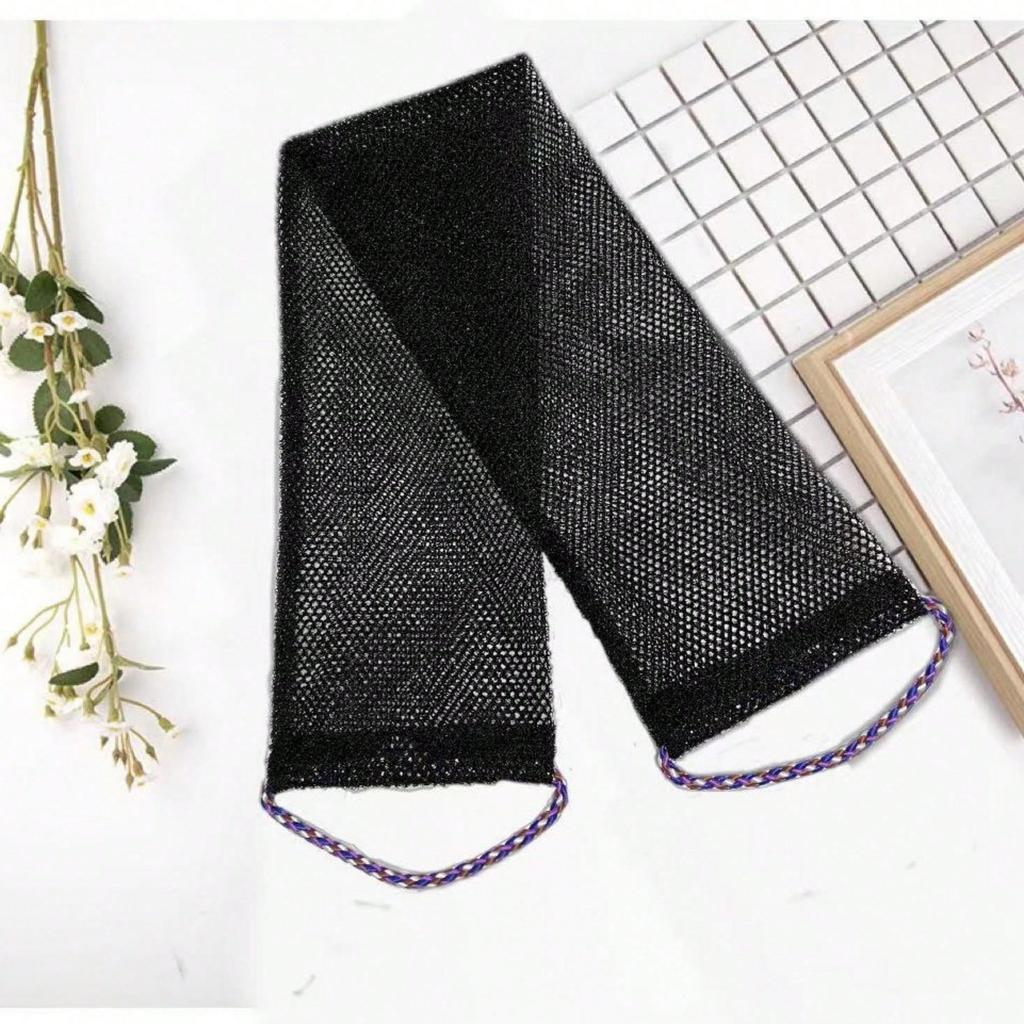 Exfoliating Bath Towel - Soft And Scrub, Nylon Exfoliating Towel With Bubble Foaming, Bathroom Accessories Back To School
