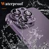 Glitzer-Diamant-Kameraobjektivschutz für iPhone 14 15 Pro 14Pro 13Pro Max, vollständiger Objektivring aus Glas für iPhone 14ProMax-Film