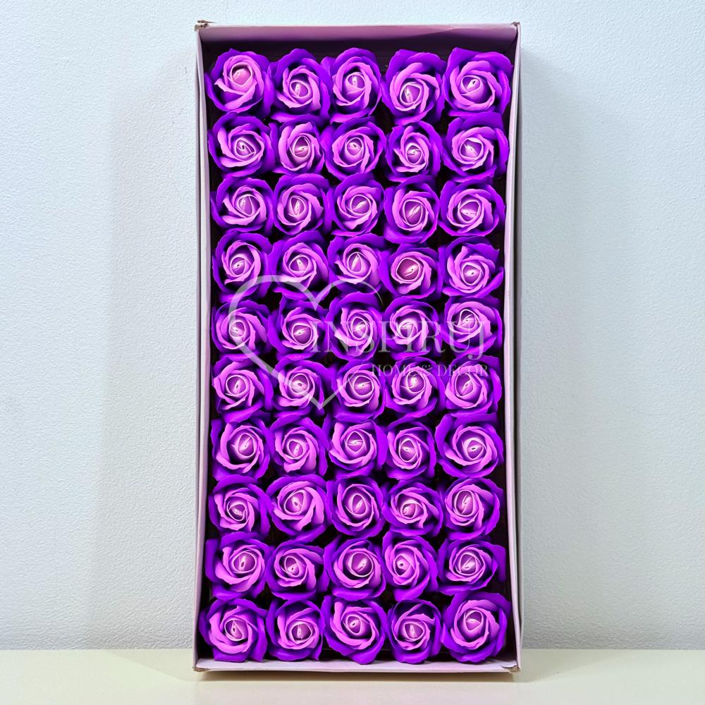 Two-colored Soap Rose - Purple-lavender