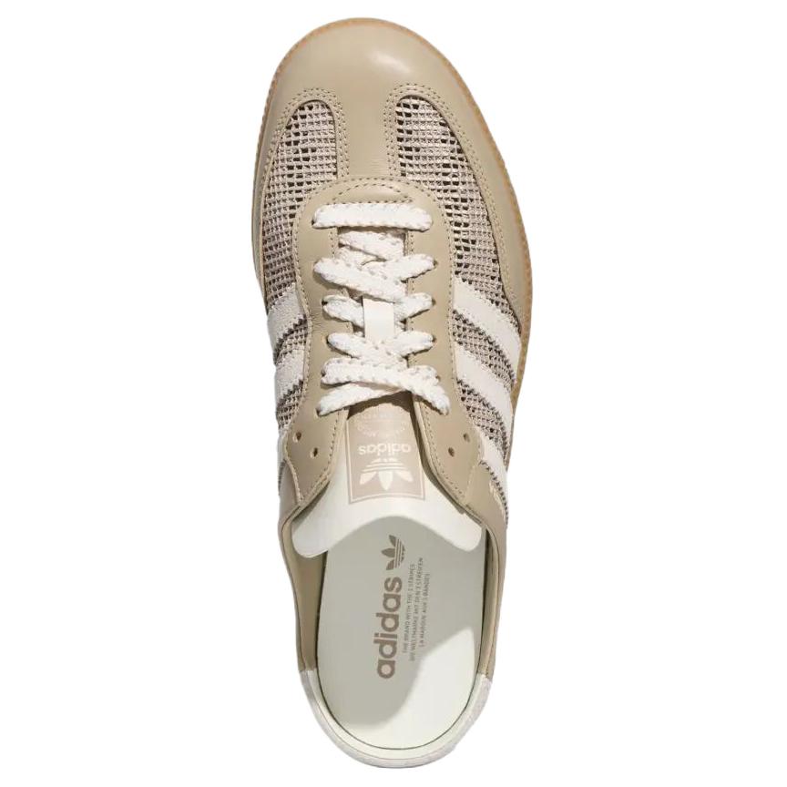 adidas Originální uzavřené pantofle Samba Dámské Khaki HP5054