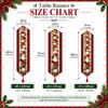 Santa Claus Christmas Table Runner Snowman Merry Christmas Decorations Table Decor  Navidad Gift