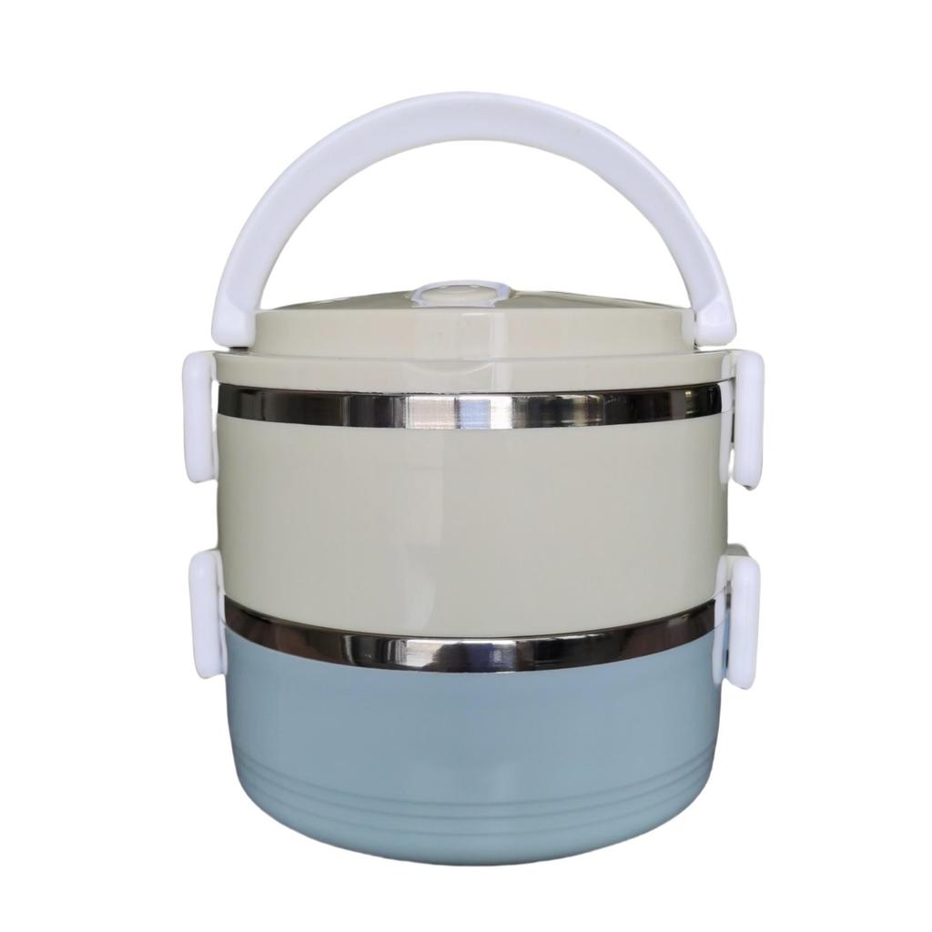 Doppelschichtige isolierte Edelstahl-Bento-Lunchbox für Studenten und Büroangestellte