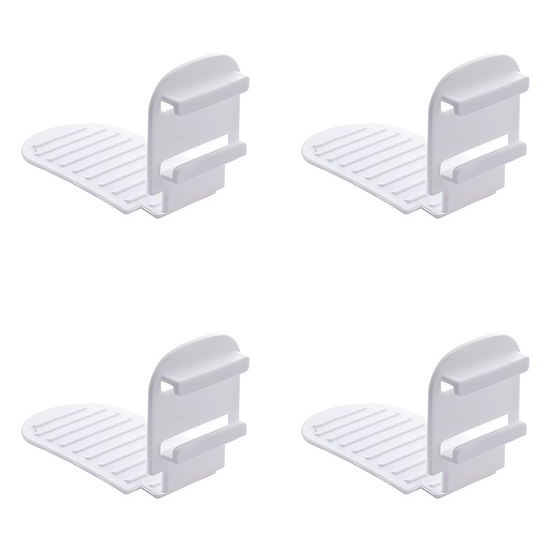 

4pcs Bed Sheet & Duvet Cover Holder Clips - No-Drill Bed Sheet Gripper, Wrinkle-Free Bed Sheet Fastening, Easy Installation
