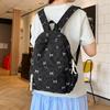 Zaino a Coste Zaino Scolastico Borsa da Viaggio per Ragazze Zaino Semplice Versatile Borsa con Fiocco Zaino Leggero da Viaggio