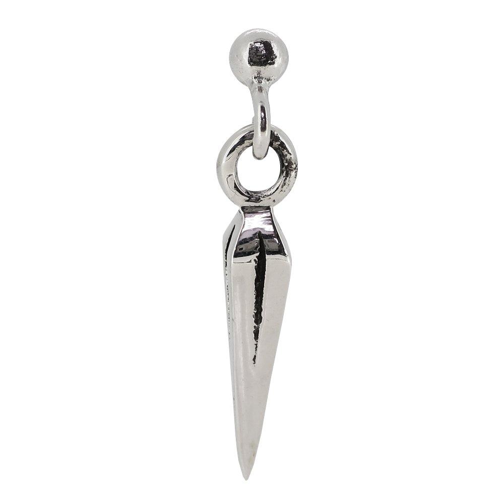 Shinjuku Gin No Kura Pendulum Sterling Silver 925 Earrings (1 Piece, Single Ear) for Men