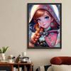 5D Diy Diamond Painting Lovely Princess Anna Full Drill Rhinestones Mosaic Embroidery Handmade Products Home Decor Gift