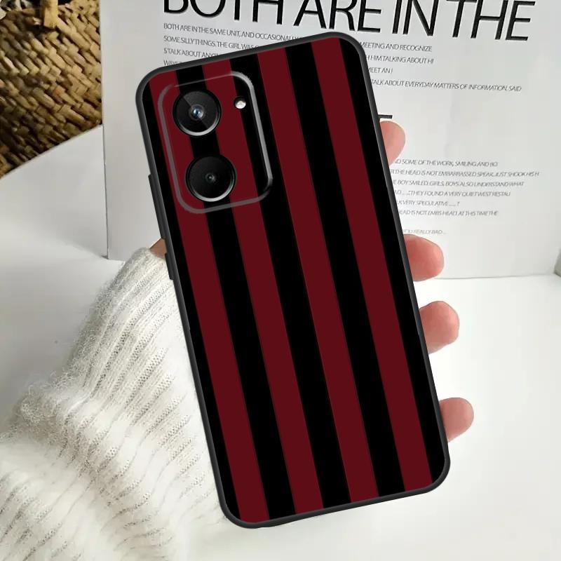 Milan Stylish Stripe Design For Realme 15 Pro 10 11 12 13 14 Pro Plus C67 C65 C63 C61 C55 C53 C51 C35 C71 C75 GT7 Case
