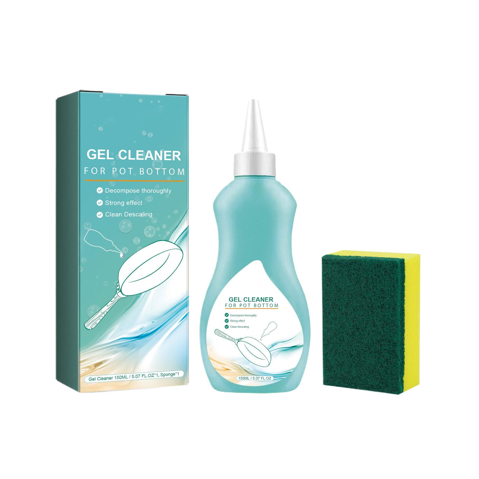 

Гель для чистки днища кухонной посуды, черный гель для чистки днища кастрюль, очиститель нержавеющей стали, дезактивация, удаление ржавчины A1