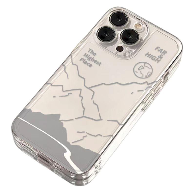 Premium Scenic Mountain is suitable for Apple 11promax mobile phone case iphone11 transparent case 11/11 women's 11p.
