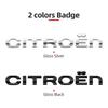 ABS Car Rear Trunk Badge Letter Sticker for Citroen Xsara C3 Picasso Elysee Berlingo C4 Sega Aircross C5 Emblem Logo Accessories