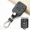 3/4 Buttons Leather Car Remote  Key Case Cover For Ford Focus Complete Escape Explorer Mustang Thunderbird Lincoln Transit Town