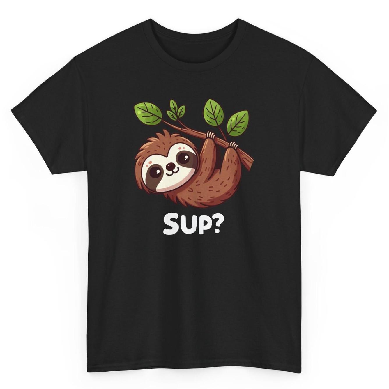 Sloth Funny T-shirt - Pet Humorous Sloth Saying Graphic Tee XXXXL