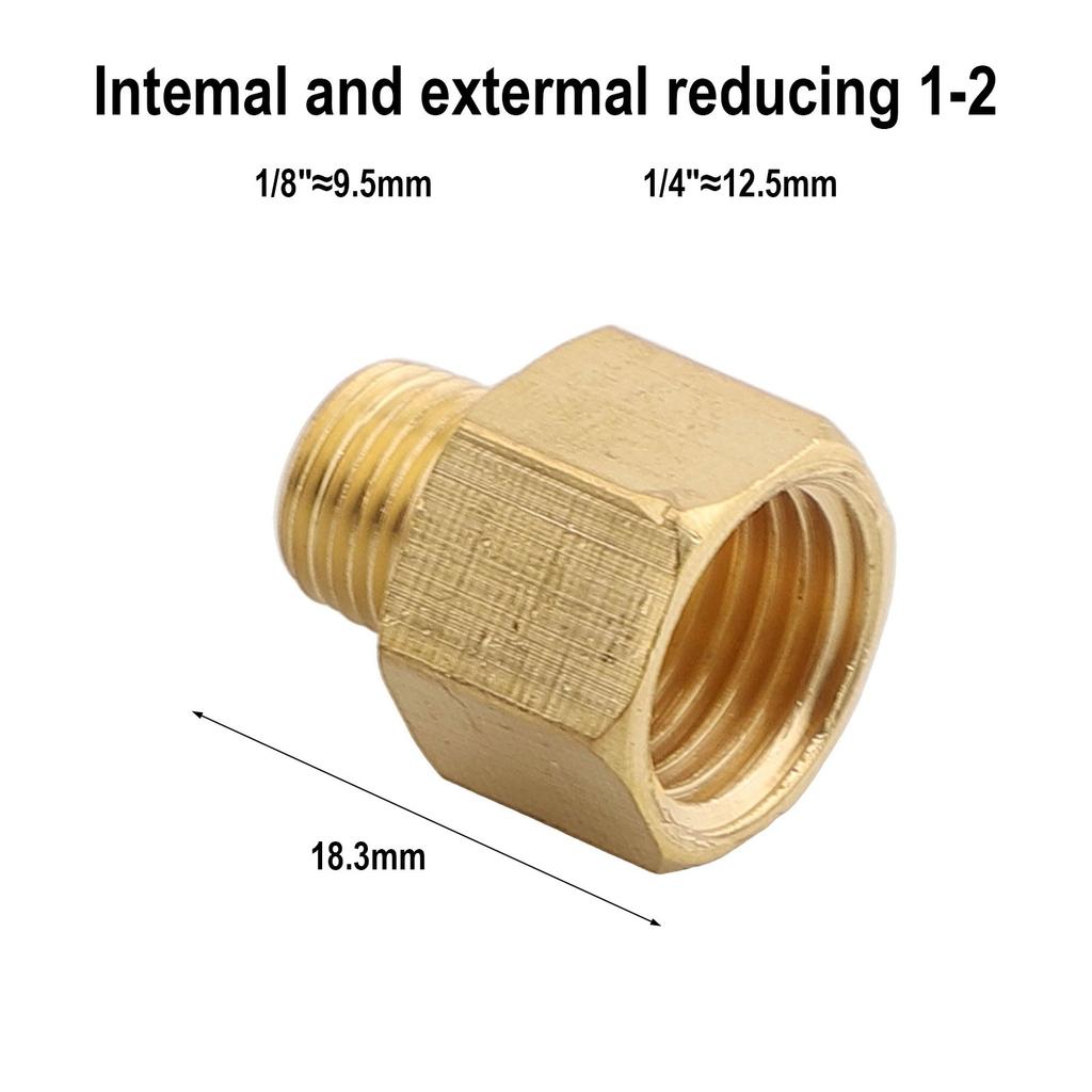 Connecteur de Tuyau en Laiton pour Carburant Filetage Interne Externe