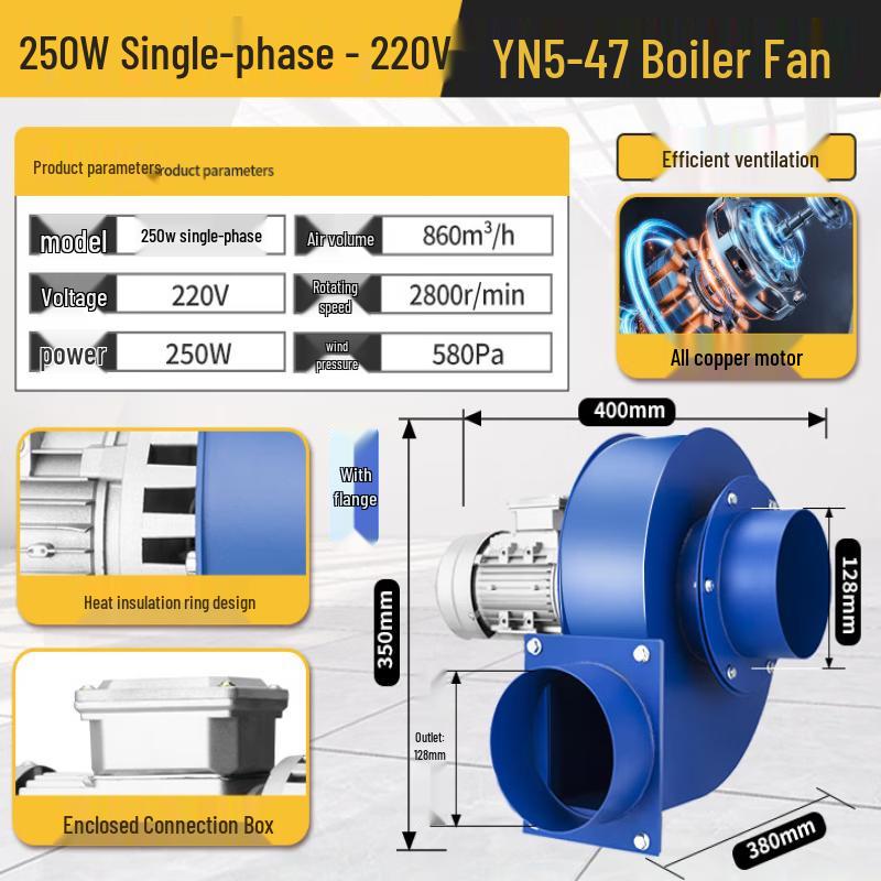 Rongyu High-Pressure Centrifugal Induced Draft Fan