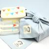 Blue-gray Lunch Cloth, Set of 2, Napkins, Lunch Mat, Lunch Box, School Lunch, Kindergarten, School, Elementary School, Kids, Made In Japan, HOPPE