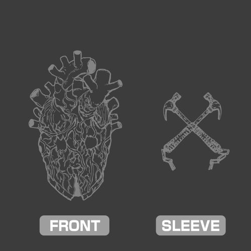 [Official] COSPA Dorohedoro (Original Version) Kokoro Mask T-Shirt SUMI XL Size