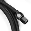 6AN 7FT PTFE Braided Transmission Cool Hoses Lines Kit For Chevy Ford TH350 700R4 TH400
