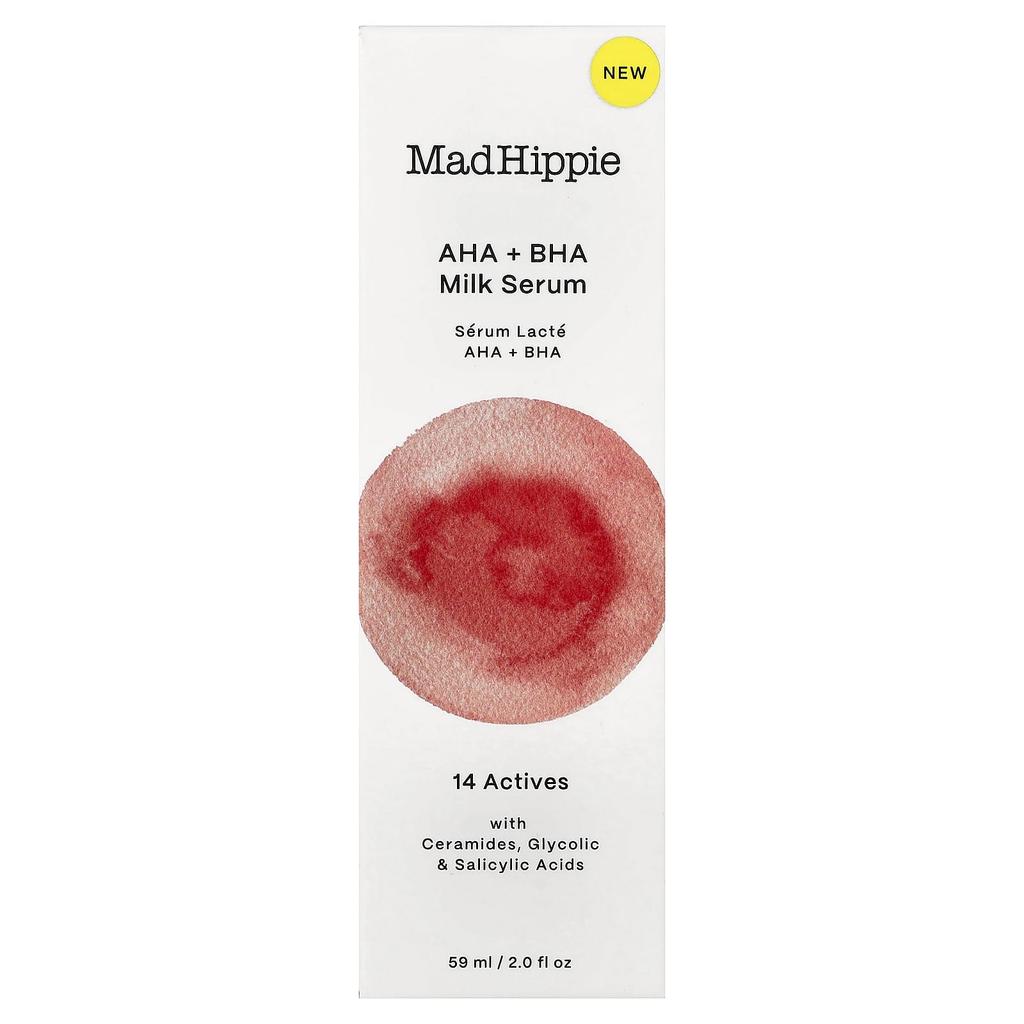 Mad Hippie AHA + BHA Milk Serum, , 59ml(2 Fl Oz)