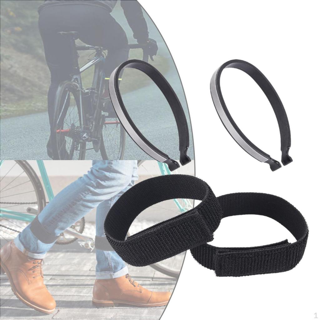 2 kusy Cyklistický klip na kalhoty Kotníková páska Příslušenství, Vysoce reflexní, Univerzální, Klip na jízdní kola, pro