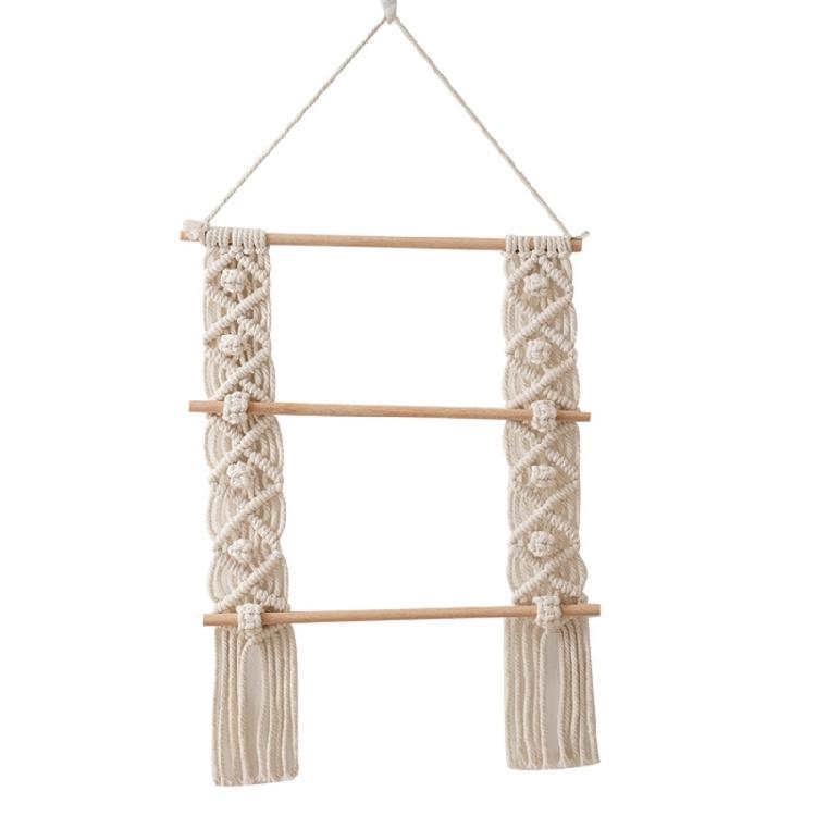 Handmade Tapestry Storage Holder Cotton Rope Living Room Dormitory Decorations 1