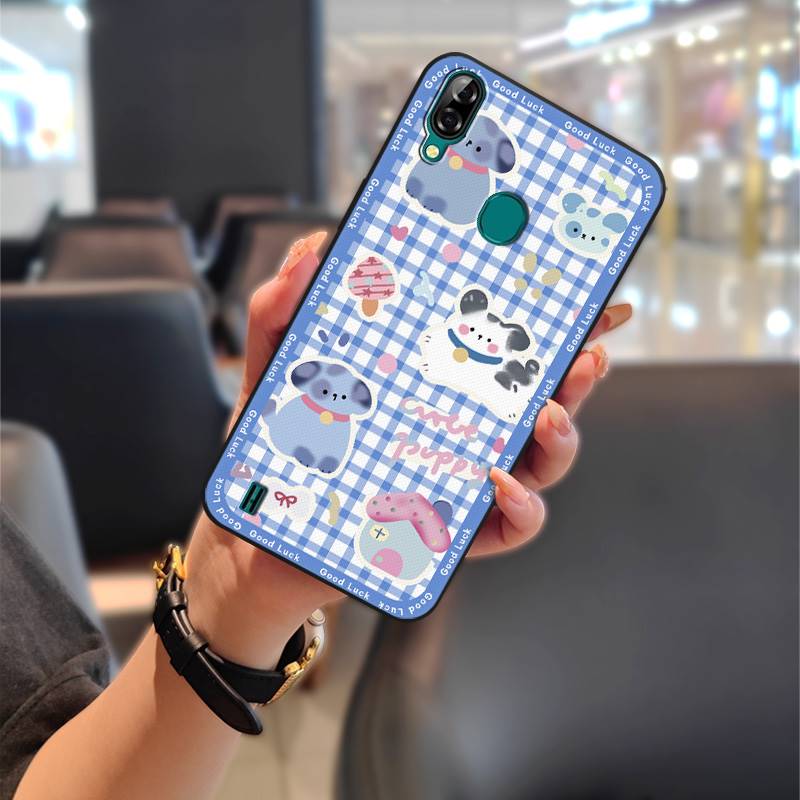 Shockproof Soft Case Phone Case For Blackview A60 Pro TPU Durable Anti-knock Waterproof Phone Pouch Animals Back Cover