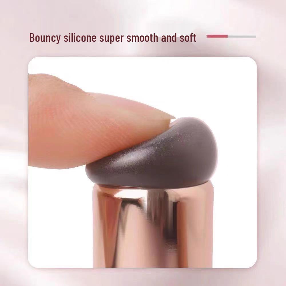Silicone Lip & Nail Art Patting Brush: Professional Tool for Smooth Lips and Manicures
