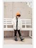 Unisex Toddler Waterproof Non-Slip Snow Boots with Thick Fleece Lining