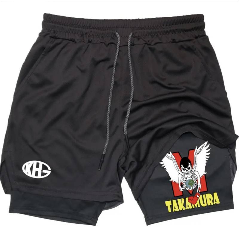 Generic Mens Summer Athletic Shorts With Polyester Fabric And Drawstring For Casual Wear