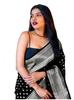 Sugathari Damen Banarasi Sari Reiner Kanjivaram Seidensari Weicher neuer Damen 2023 Design Tragen Pattu Sarees Neueste Baumwolle P