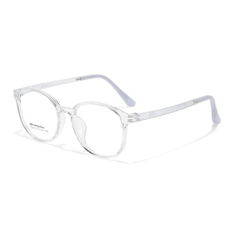 New Youth TR90 Round Myopia Glasses Frame - High-End Feel, Multiple Colors Available