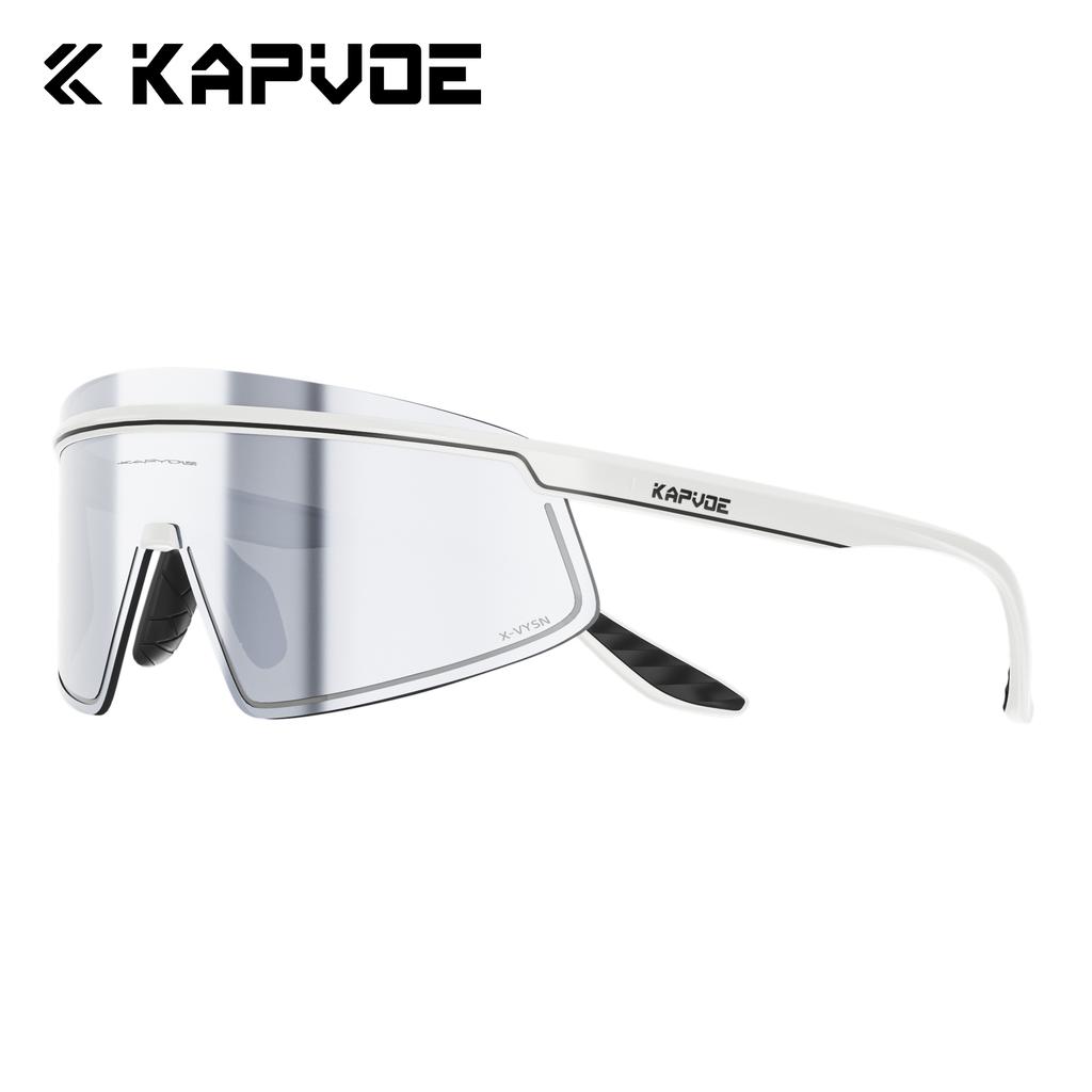 Kapvoe Sports Sunglasses Road Bike Mountain Bicycle Cycl Glasses Riding Goggle Sports Eyewear for Man Women Cycling Glasses