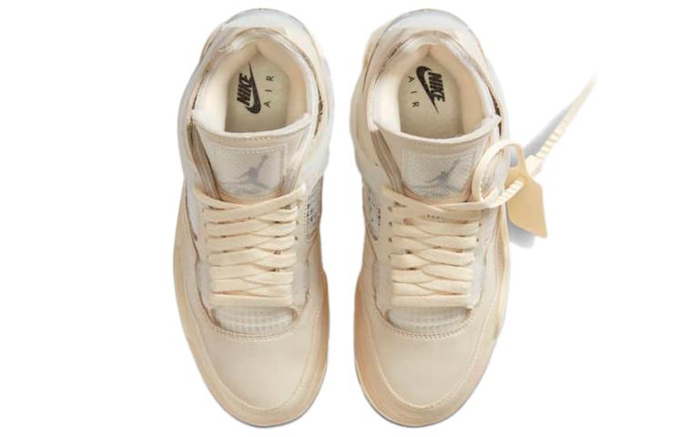 Jordan 4 Retro 'Off-White Sail' Women's CV9388-100