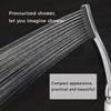 Sprinkler Head High Pressure S-shape Rectangle Rainfall ABS Square Handheld Water Saving Shower Heads Spray Supplies