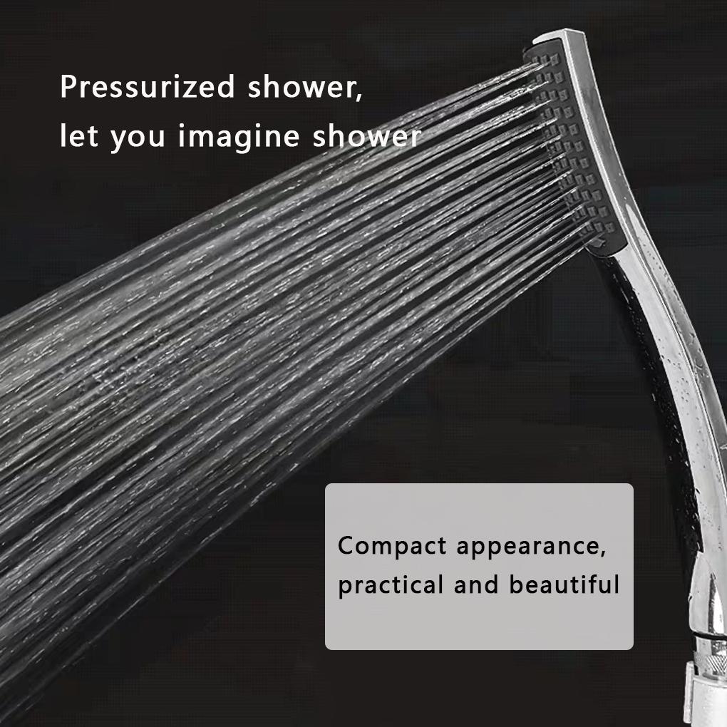 Sprinkler Head High Pressure S-shape Rectangle Rainfall ABS Square Handheld Water Saving Shower Heads Spray Supplies
