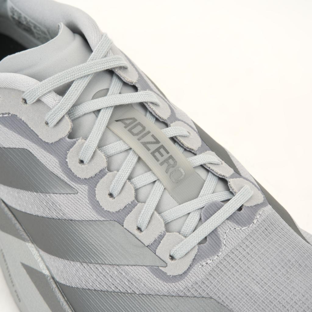 adidas Adizero Evo SL Plateado Metálico Zapatillas Hombre Gris Hierro-Metálico Halo-Plateado JR3419