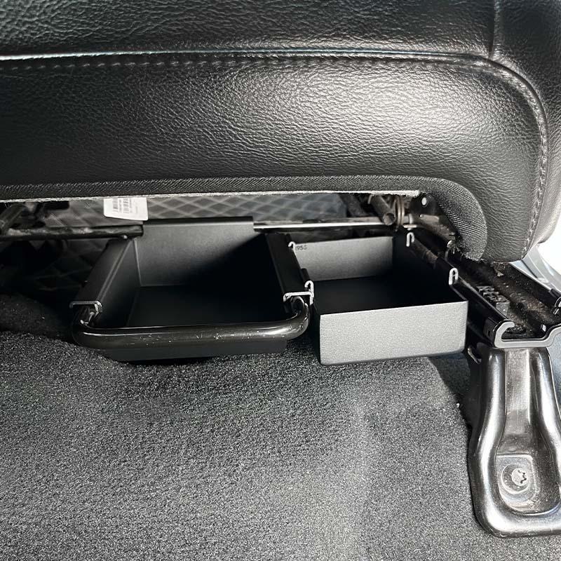 Under The Front Seats Storage Box Organizer Container For Jeep Wrangler JL for JT Gladiator 2018-2023 Stowing Tidying Accessories