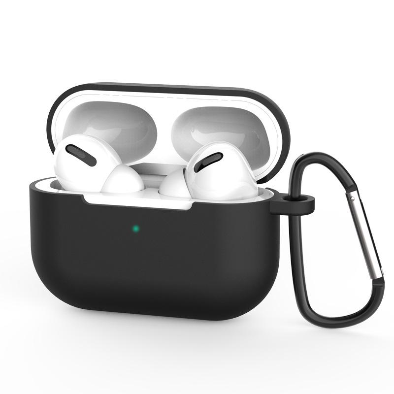 AirPods Pro Silicone Protective Cover for AirPods Protective Cover Silicone Cover with Buckle