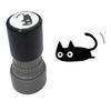 4 Styles Kitten Stamp Cat Designs Cartoon Stamps Durable Black Cat Stamp  Journal Decoration