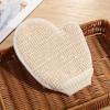 Exfoliating Glove Made Of Hemp For Body And Face, Spa Mitt That Cleanses And Exfoliates Your Skin In The Shower Or Bath, Providing Soft Skin Facials