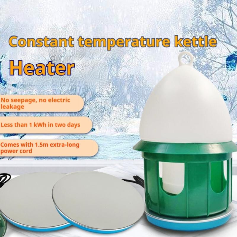 Vogel-Wasserbehälter-Wärmer Wintergebrauch Eisverhinderung Tränke Heizwerkzeug Für Hühner Enten Tauben Outdoor-Essential