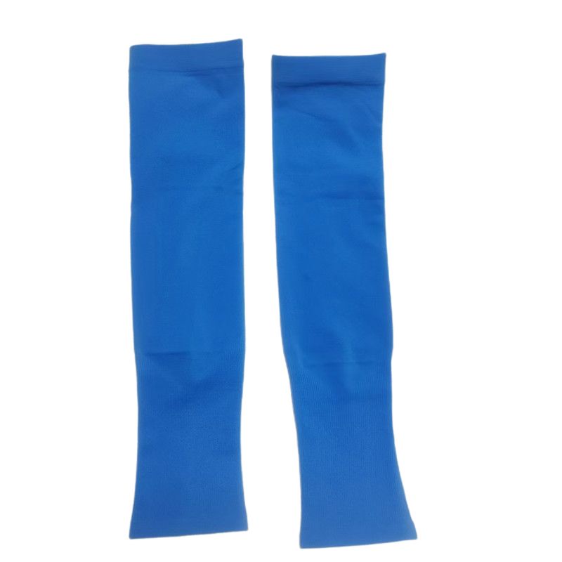

Blue Knight Take-out Oversleeve Sun Protection UV Protection Cycling Cold Oversleeve Arm Guard Gloves Long Thickened Men Blue straight tube 1 pair One size