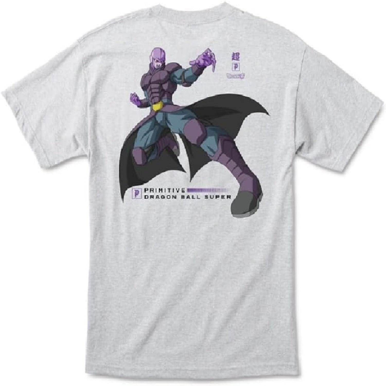 Primitive x Dragon Ball Super Men s Hit Assassin Short Sleeve T Shirt S