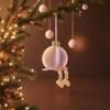 3D Printed Christmas Ball Christmas Tree Ornament With Movable Joint Christmas Decorations Festive Tabletop Display Statue