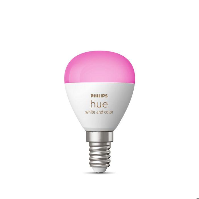 PHILIPS HUE Hue White and Color Ambiance Spherical - Connected E14 Bulb