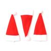 24TE 30pcs Mini Christmas Santa Hats Wine Bottle Decor New Year Gift Kitchen